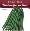 FAGIOLO BOSTON(NANO FINE A SEME BIANCO) BUSTA GR.60