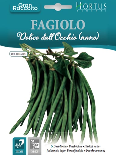 FAGIOLO DOLICO DALL'OCCHIO(NANO) BUSTA DA GR.60