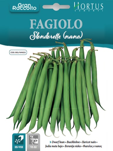 FAGIOLO SLENDERETTE (NANO) BUSTA DA GR.60