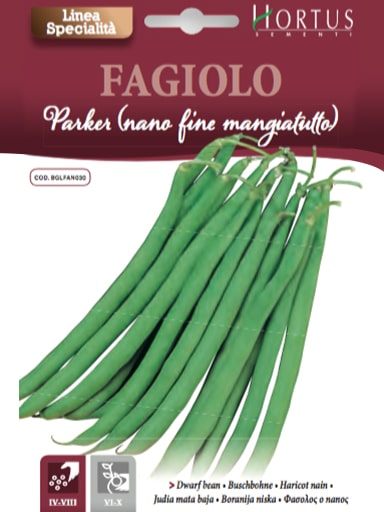 FAGIOLO PARKER (NANO MANGIATUTTO) BUSTA DA GR.60