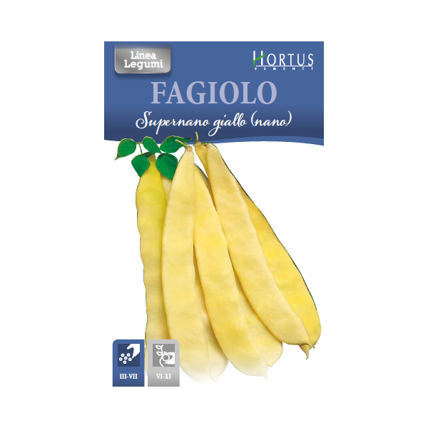 FAGIOLO SUPERNANO GIALLO (NANO) BUSTA DA GR.60
