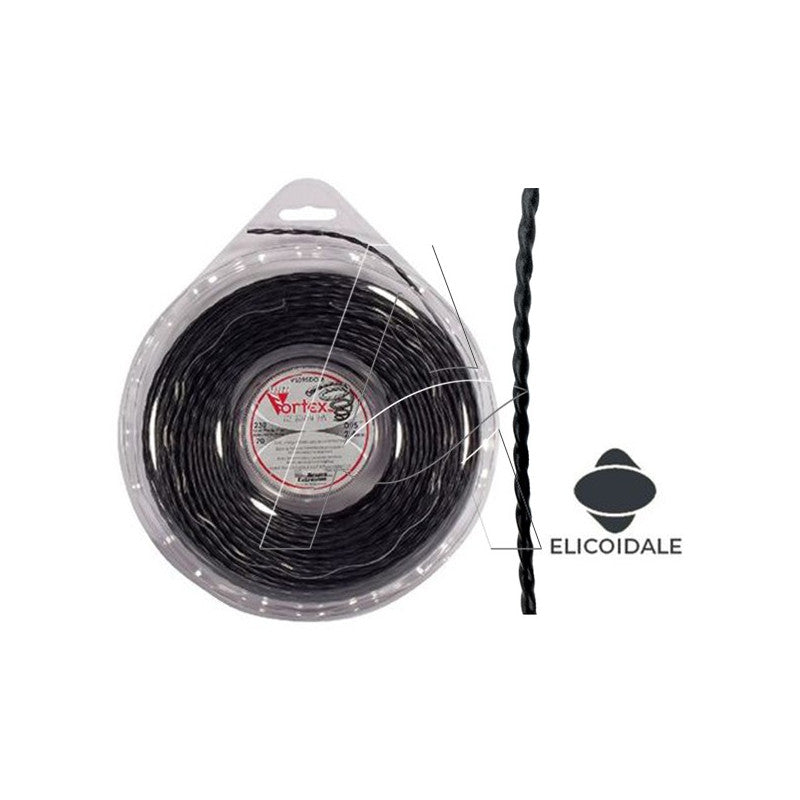 FILO VORTEX ELICOIDALE MT.36 DIAMETRO 3.3MM