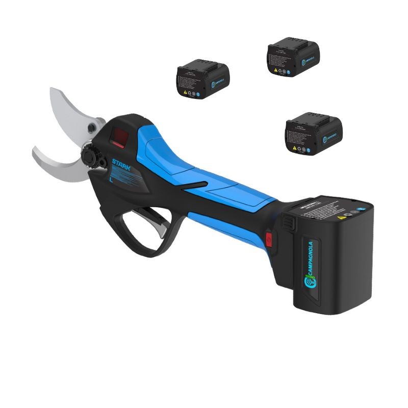 Forbice elettrica/batteria STARK L elettronica separata 3  batterie .2.5 a
