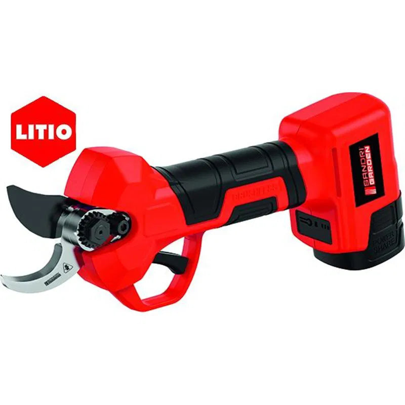 FORBICE A BATTERIA SG-FP 3200 CON 2 BATTERIE SANDRI GARDEN