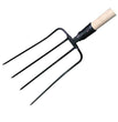 FORCA PER GIARDINO 4 DENTI COMPLETA DI MANICO 130 CM. VIGOR