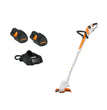 DECESPUGLIATORE A BATTERIA FSA 30.0+2 BATTERIE AS2+AL1 STIHL
