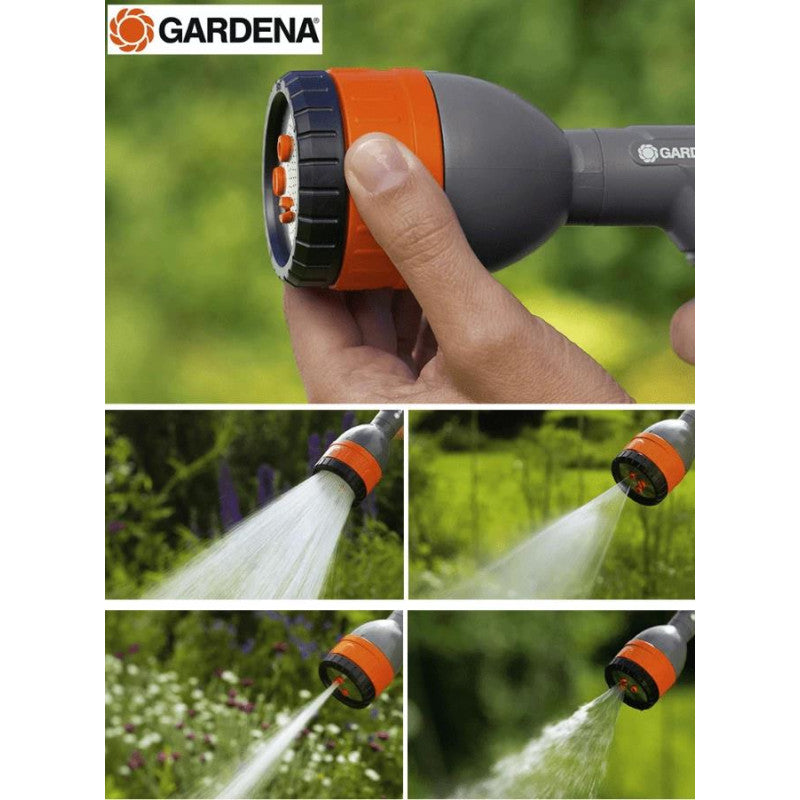 LANCIA MULTIFUNZIONE 4 FUNZIONI A DOCCIA GARDENA