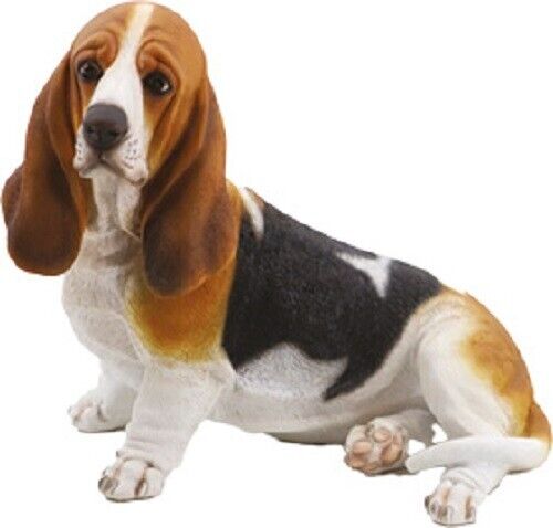 CANE GIOTTO 29.5X18X25.5 H CM IN VETRORESINA CERTRE' ANTICO MESTIERE