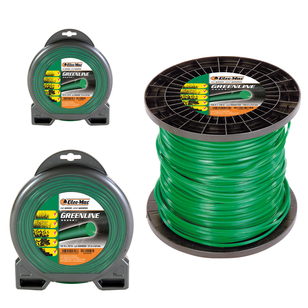 FILO DECESPUGLIATORE GREEN LINE TONDO DIAMETRO 3.5 MT.41 OLEOMAC