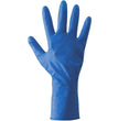 GUANTI LATEX PRO BLU SCURO SENZA POLVERE TG.M