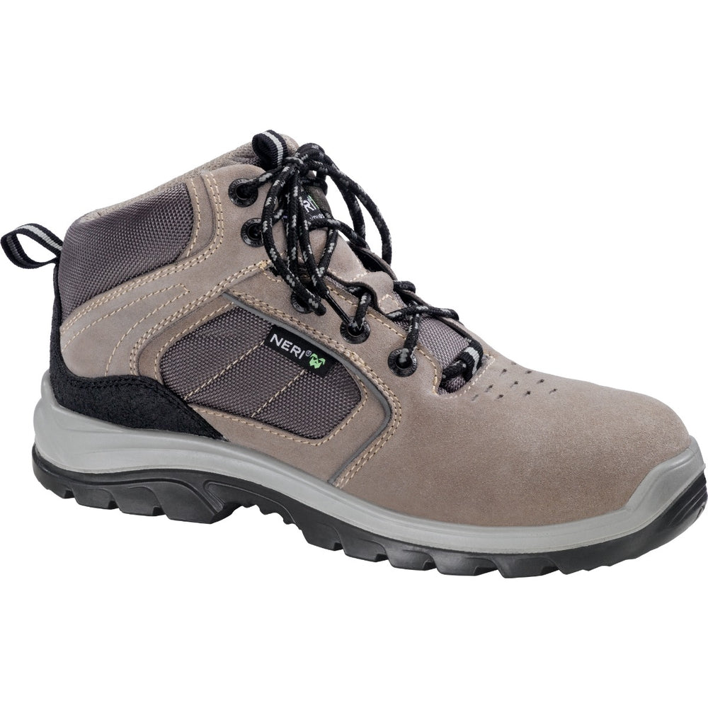 SCARPE ANTINFORTUNISTICHE NEW 595 S1P SRC CROSTA SCAMOSCIATA NERI 43