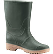 STIVALE VERDE PVC/T TG.45 NERI TRONCHETTO SKL
