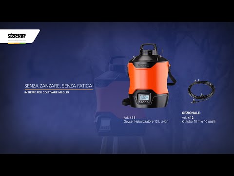 GEYSER NEBULIZZATORE 12 L LI-ION 5 BAR STOCKER