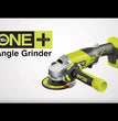 Smerigliatrice Ryobi one 18v batteria agli ioni di litio 4.0 ah