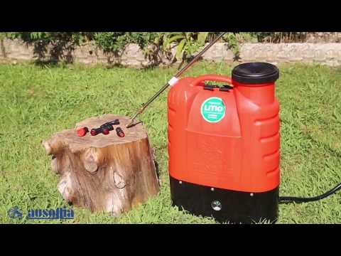 POMPA A SPALLA BATTERIA AL LITIO LT.16 AUSONIA