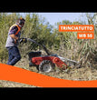 TRINCIASARMENTI WB 50 K 800 H LARGHEZZA TAGLIO  50 CM OLEOMAC