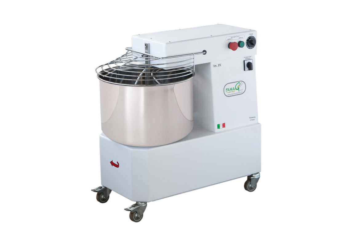 IMPASTATRICE IM30/400 TRIFASE 2 VELOCITA' TESTA FISSA  30 KG.FAMAG