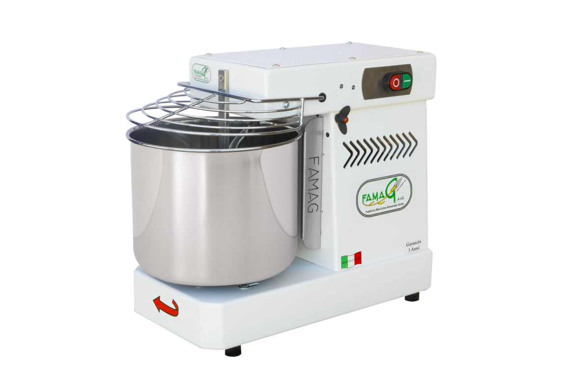 IMPASTATRICE IM10S 230 RIBALTABILE 10 KG. FAMAG