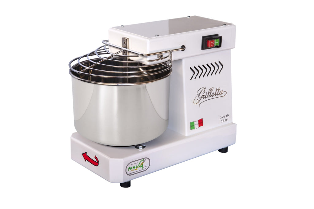 IMPASTATRICE A SPIRALE IM5/230 TESTA FISSA 5 KG. FAMAG