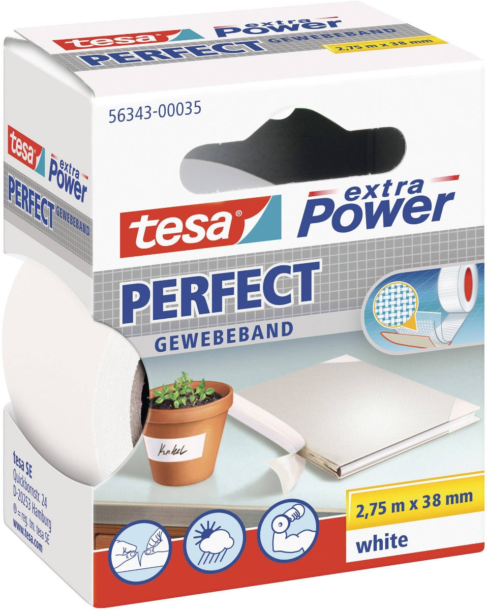 NASTRO TESA EXTRA POWER PERFECT GIALLO 2.75 M X 38 MM