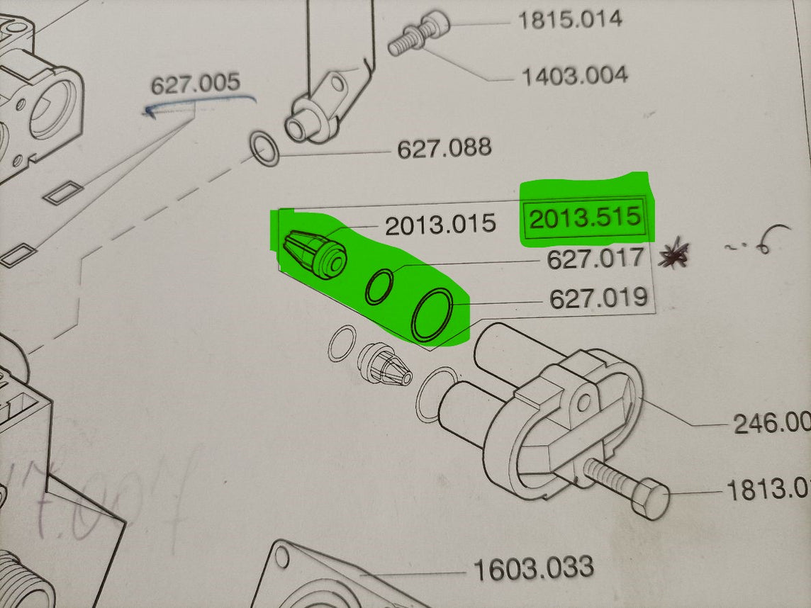 KIT VALVOLA  A-M PER POMPA M 35 IMOVILLI