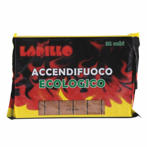 Accendifuoco Lapillo ecologico 32 cubi