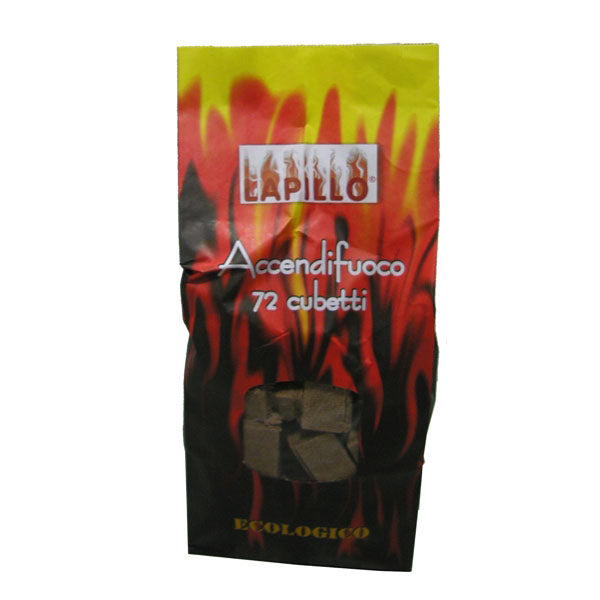 Accendifuoco da 72 cubetti Lapillo