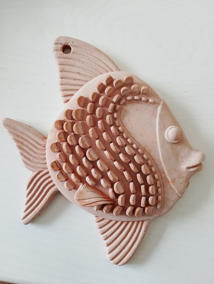 PESCE GALESTRO CM.21 IN TERRACOTTA ANTICO MESTIERE