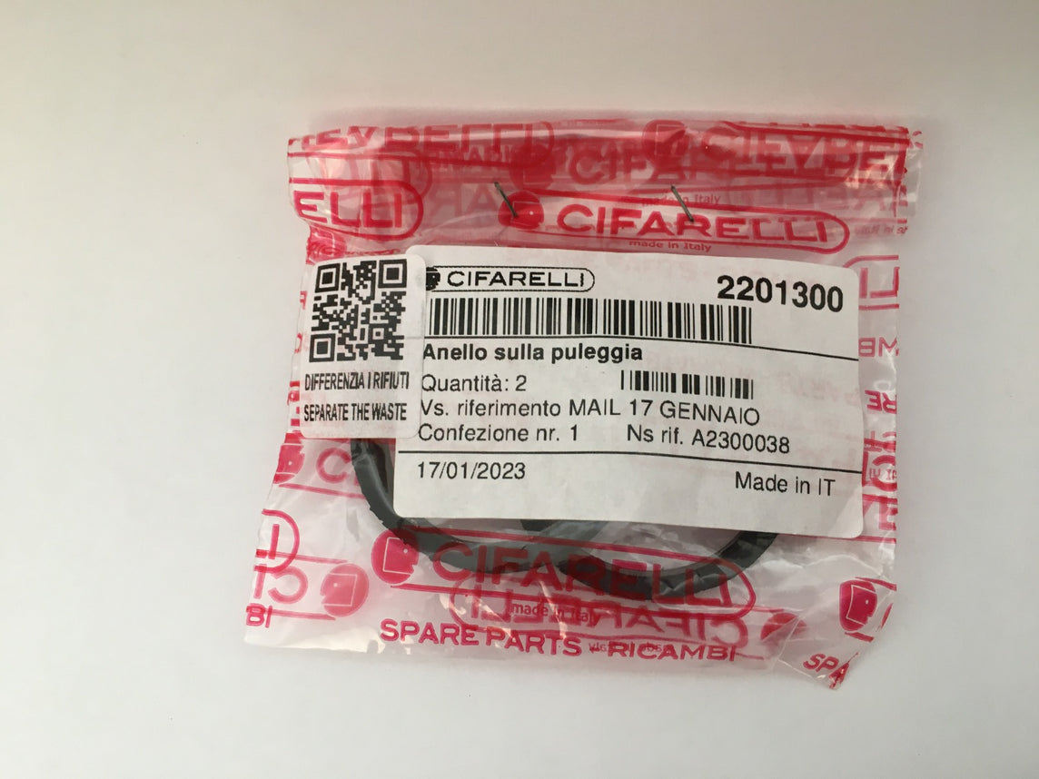ANELLO SULLA PULEGGIA PER ATOMIZZATORE CIFARELLI M1200