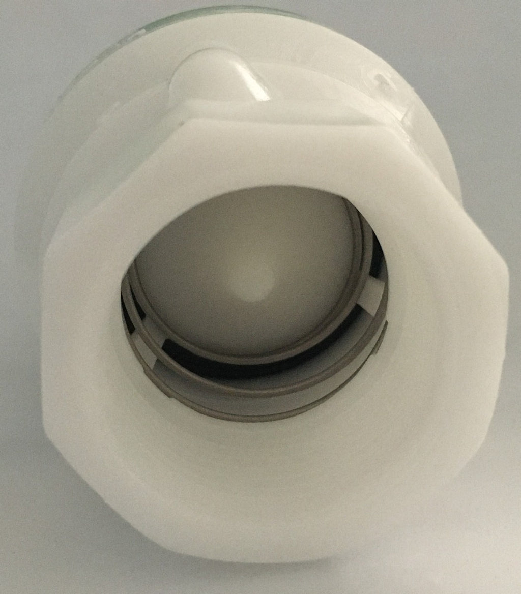 VALVOLA DI FONDO IN PLASTICA DA 1" BUCCHI