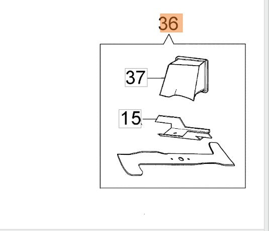 KIT MULCHING PER RASAERBA G53 OLEOMAC