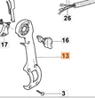 SEMIIMPUGNATURA INTERNA OER SOFFIATORE BV 162 OLEOMAC