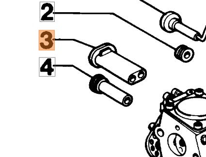 Guida vite ricambio originale Oleomac