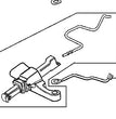 Kit asta acceleratore ricambio per motosega Oleomac GS720