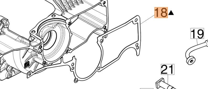 GUARNIZIONE PER MOTOSEGA GS 650 OLEOMAC