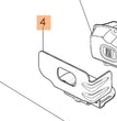 Guarnizione marmitta ricambio per motosega Oleomac GS410C-CS410CX