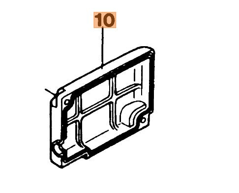 Coperchio ARS per vano carburatore ricambio per motosega 932 Oleomac