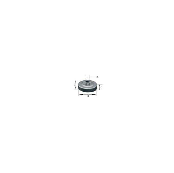 Kit campana ricambio per motosega Oleomac 952-GS520