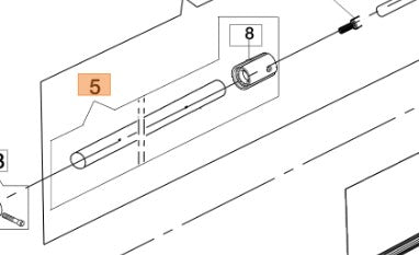 TUBO DIAMETRO 26 PER POTATORE PPX 270 OLEOMAC