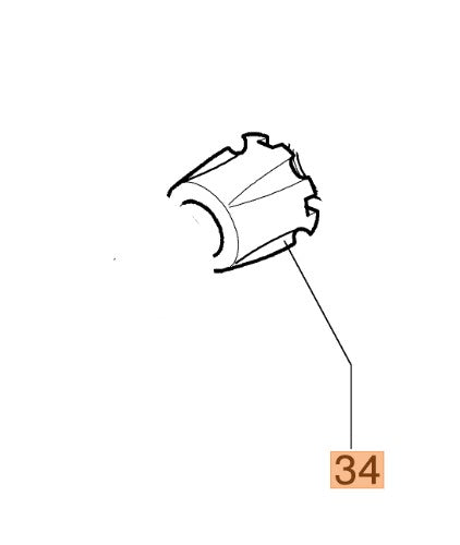 ANTIVIBRANTE PER DECESPUGLIATORE 730/735/740 OLEOMAC