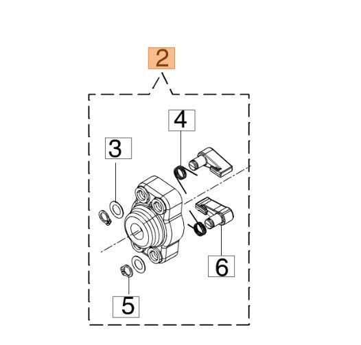 TRASCINATORE RICAMBIO PER DECESPUGLIATORE SPARTA 381-G41 OLEOMAC