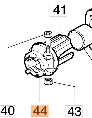 Tegolo diametro 28 ricambio decespugliatori 746/753S Oleomac