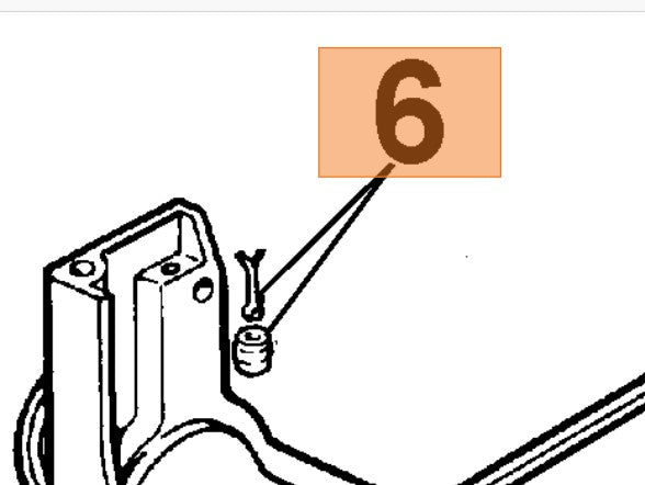 Sfiato completo ricambio per motoseghe 938/941/942/946/951 Oleomac