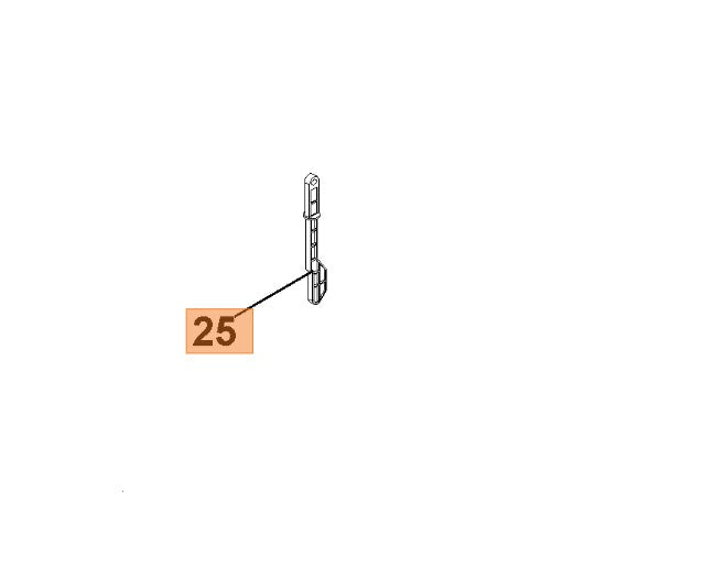 Leva ricambio per tagliasiepi Oleomac