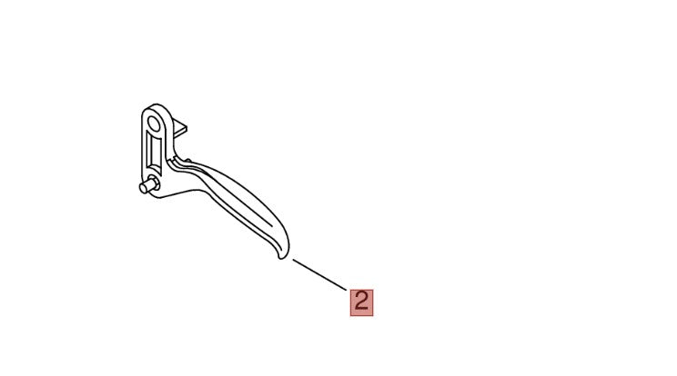 GRILLETTO ACCELERATORE DECESPUGLIATORE T280TS/T410TS/252 SHINDAIWA