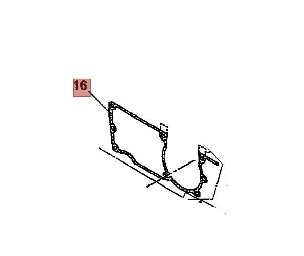 GUARNIZIONE PER MOTOSEGA  TIPO 452 S SHINDAIWA