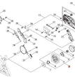 FRIZIONE COMPLETA PER MOTOSEGA  TIPO 600 SX SHINDAIWA
