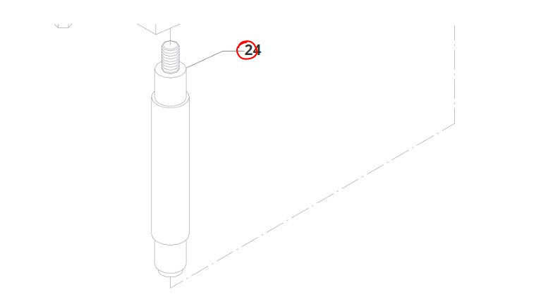 ALBERO TRASMISSIONE TAGLIO PER DECESPUGLIATORE FLO BLUE BIRD