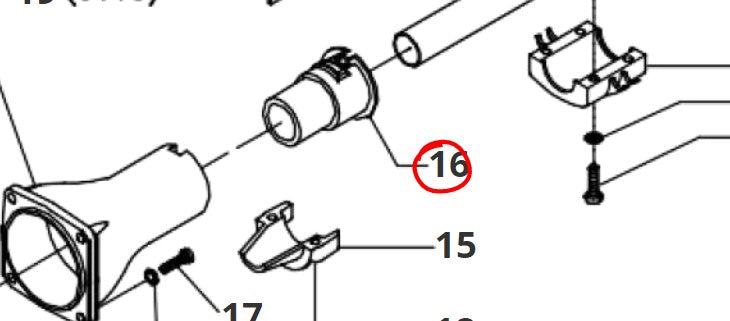 BOCCOLA ANTIVIBRANTE SUPPORTO CAMPANA D. 24 DECESPUG.BBH 26 BlueBird
