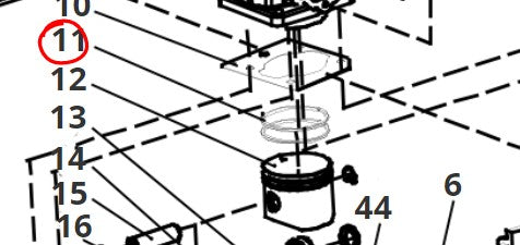 FASCE PISTONE MOTORE 1E40FN/C-4301 RICAMBIO BLUE BIRD